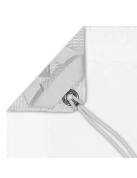 8 x 8 Grid Cloth Full, White (Silent) S