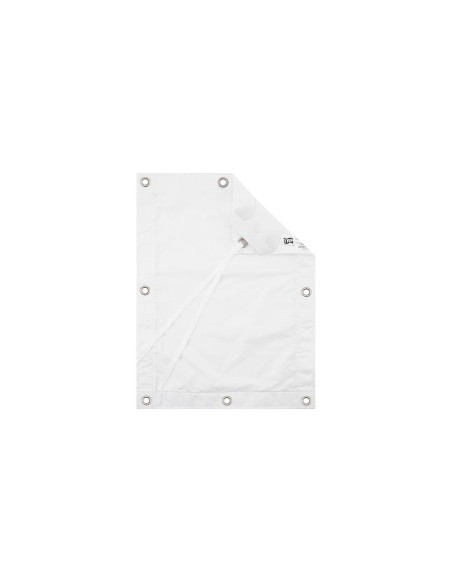 20x20 Grid Cloth Half White silentl