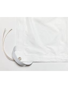 20 x 20 Grid Cloth Full, White (Silent) M