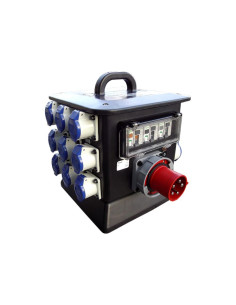 Distro Box UV Dis.Box 63A 2x32A, 2x16A/400V