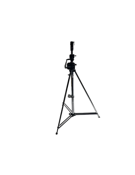 Manfrotto Steel Short Wind Up Stand with Wheels